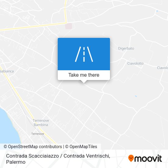 Contrada Scacciaiazzo / Contrada Ventrischi map