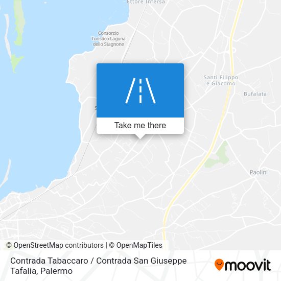 Contrada Tabaccaro / Contrada San Giuseppe Tafalia map