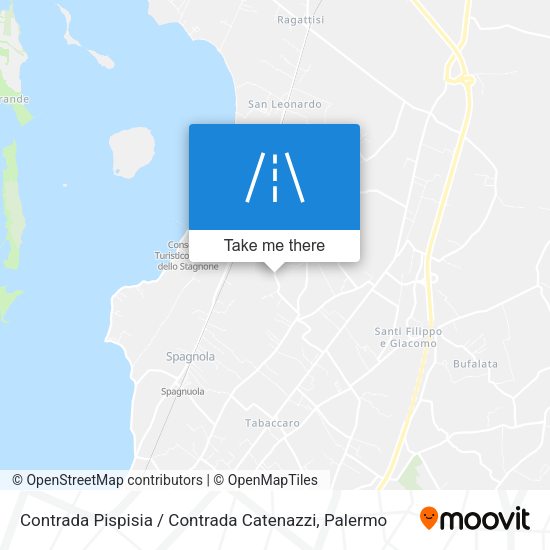 Contrada Pispisia / Contrada Catenazzi map