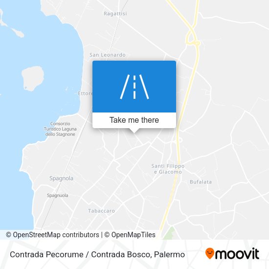 Contrada Pecorume / Contrada Bosco map