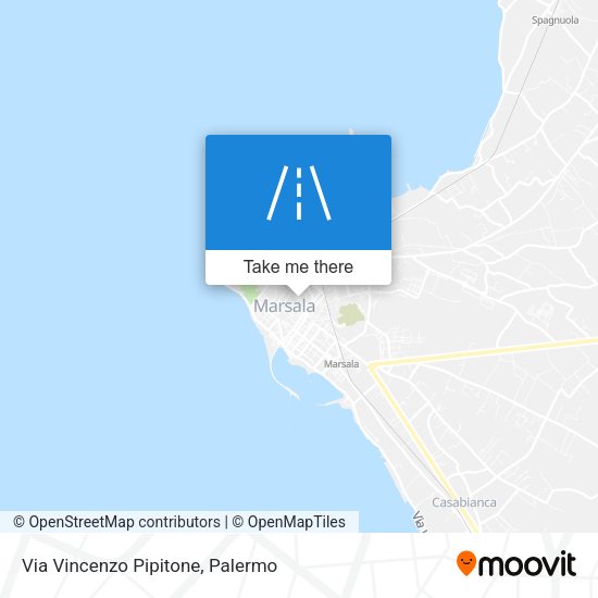 Via Vincenzo Pipitone map