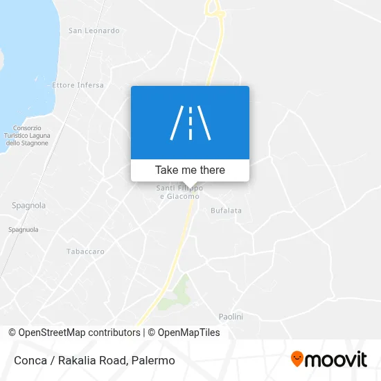 Conca / Rakalia Road map