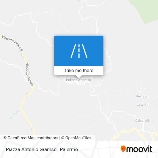 Piazza Antonio Gramsci map