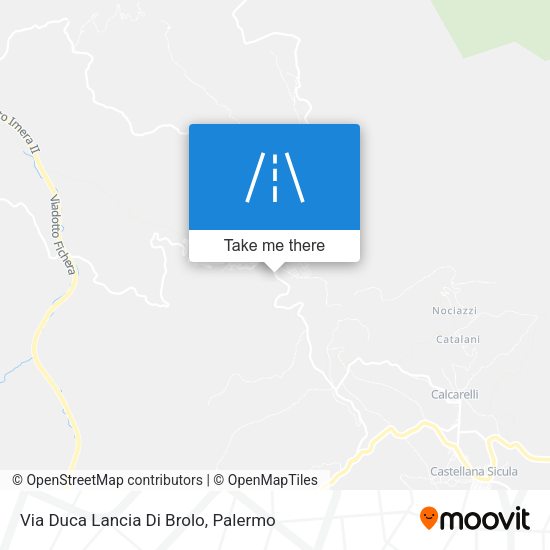 Via Duca Lancia Di Brolo map