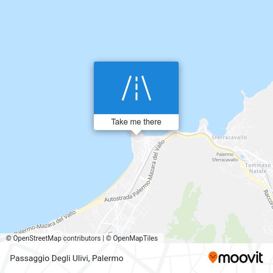 Passaggio Degli Ulivi map