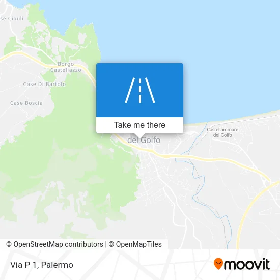Via P 1 map