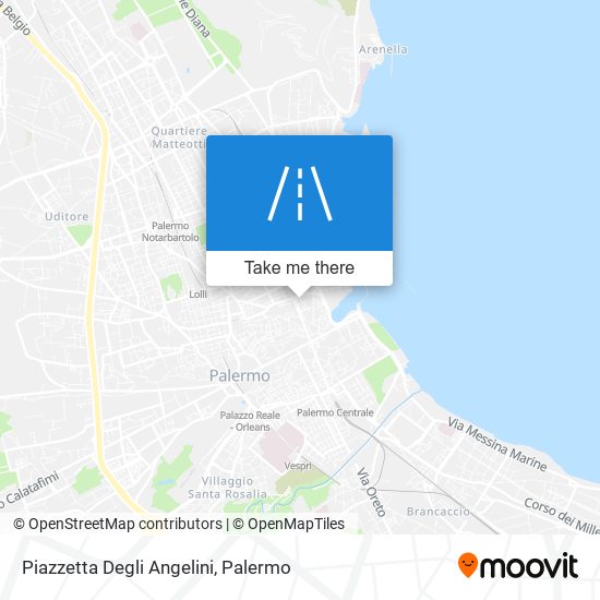 Piazzetta Degli Angelini map