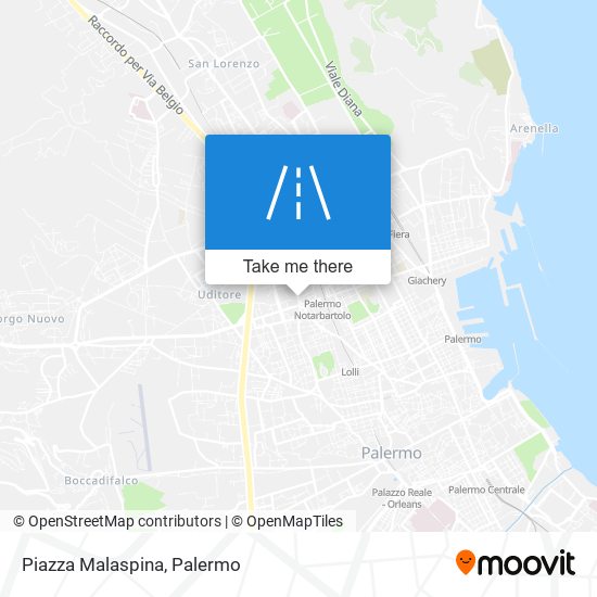 Piazza Malaspina map