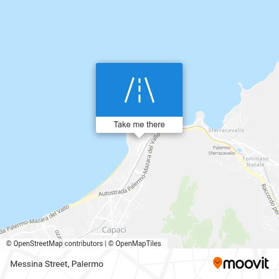 Messina Street map