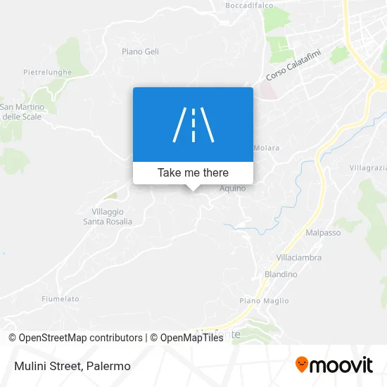 Mills Street map