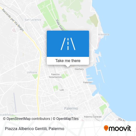 Piazza Alberico Gentili map