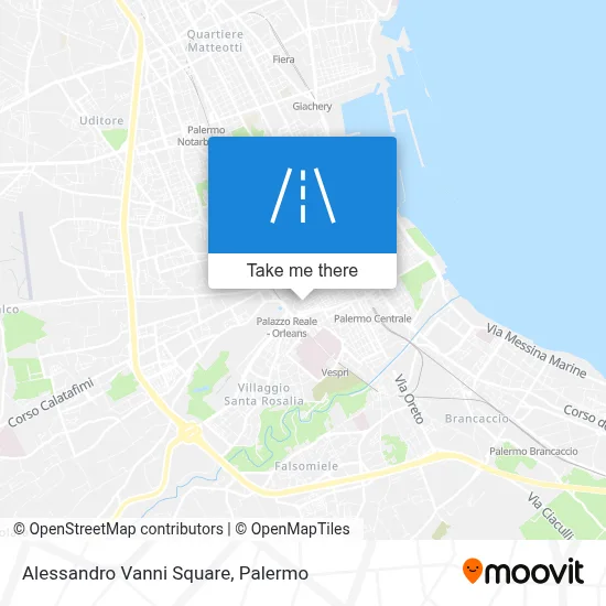 Alessandro Vanni Square map