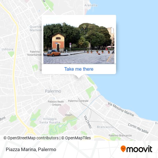 Piazza Marina map
