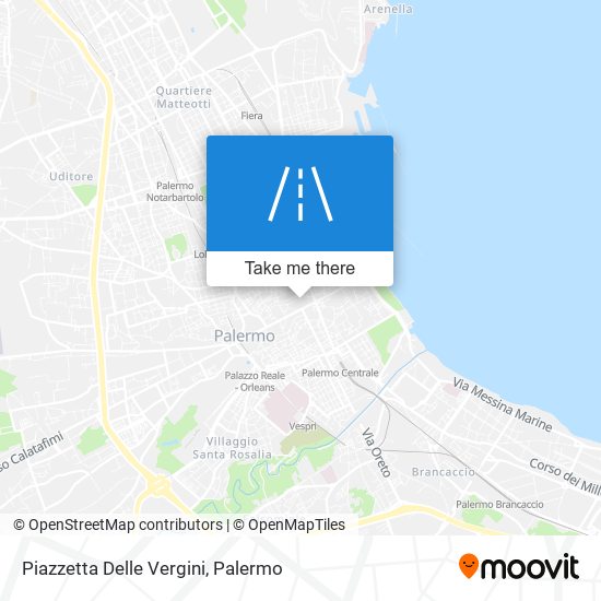 Piazzetta Delle Vergini map
