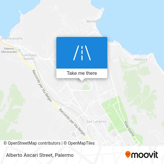 Alberto Ascari Street map