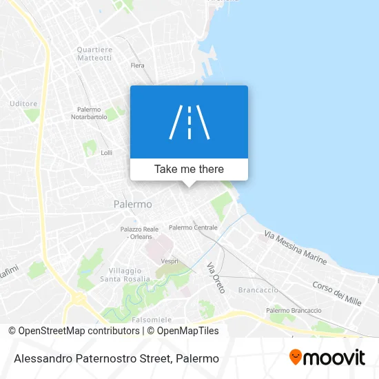 Alessandro Paternostro Street map