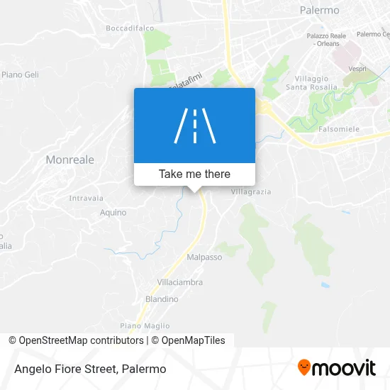 Angelo Fiore Street map