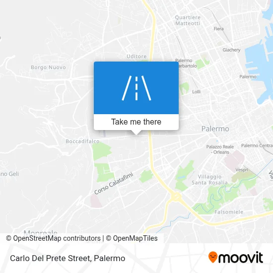 Carlo Del Prete Street map