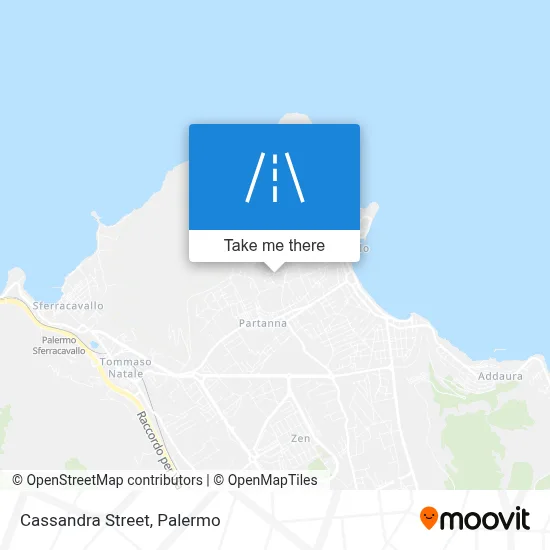 Cassandra Street map