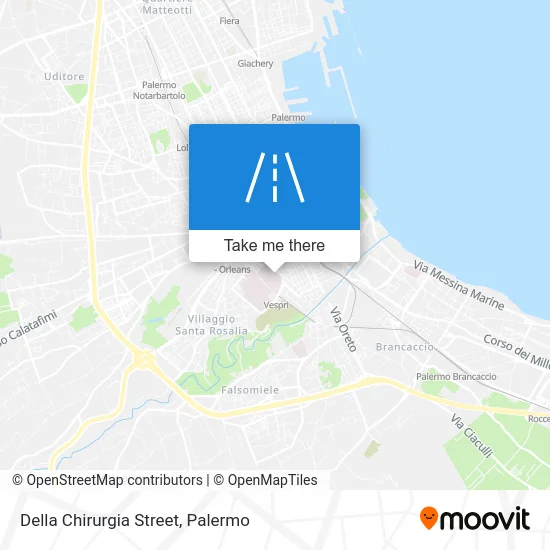 Della Chirurgia Street map