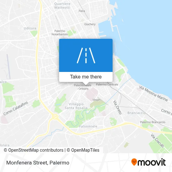 Monfenera Street map