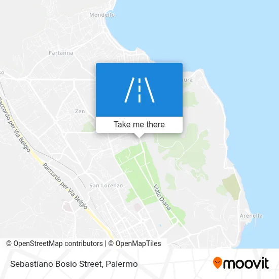 Sebastiano Bosio Street map