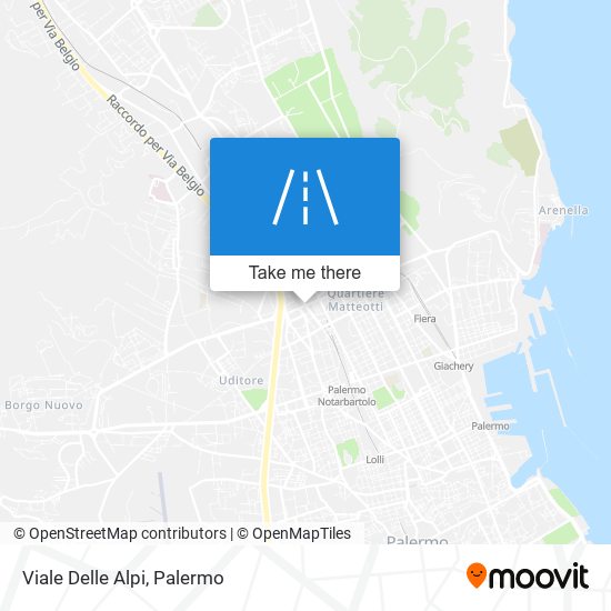 Viale Delle Alpi map