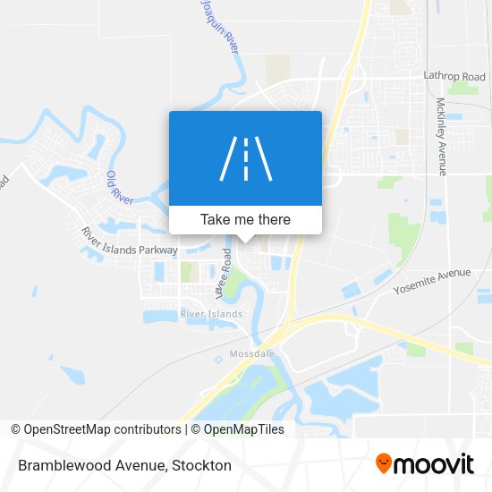 Bramblewood Avenue map