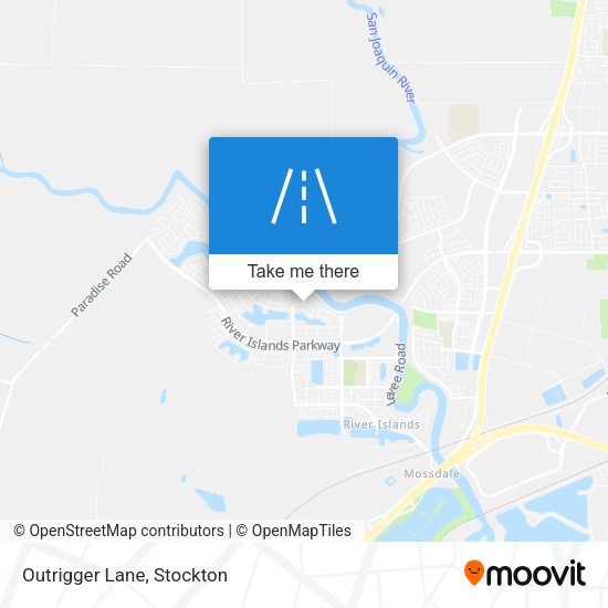Mapa de Outrigger Lane