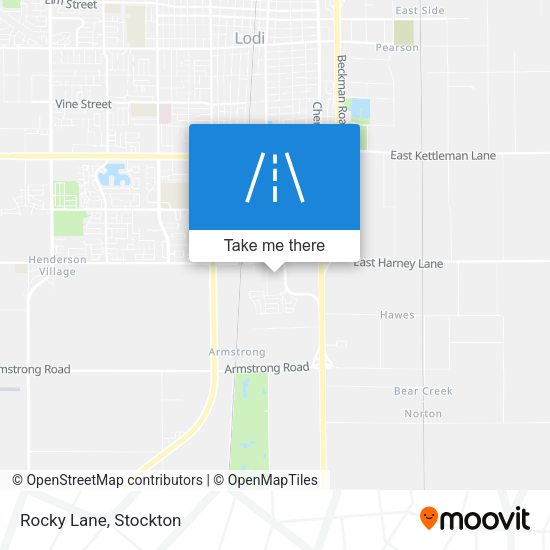 Mapa de Rocky Lane