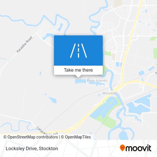 Mapa de Locksley Drive