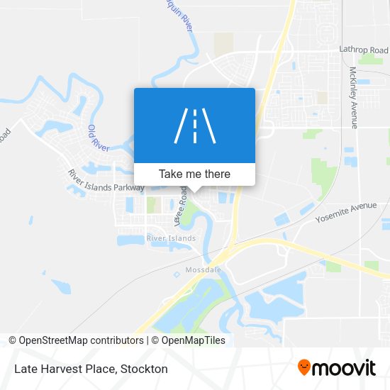 Late Harvest Place map
