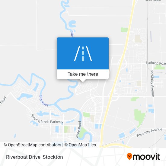 Mapa de Riverboat Drive