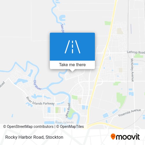 Rocky Harbor Road map
