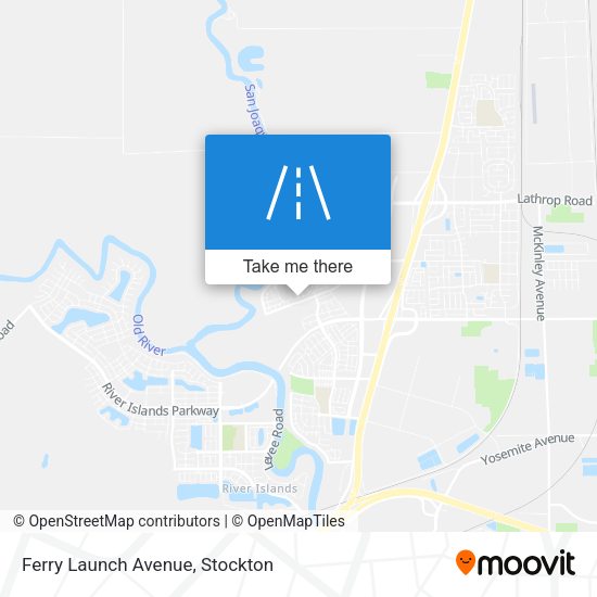 Mapa de Ferry Launch Avenue