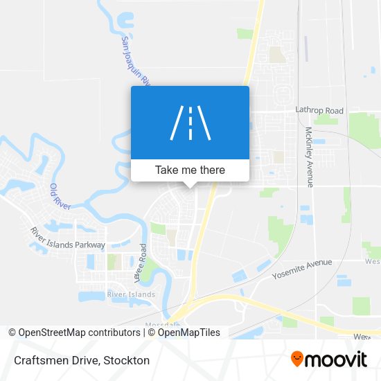 Mapa de Craftsmen Drive