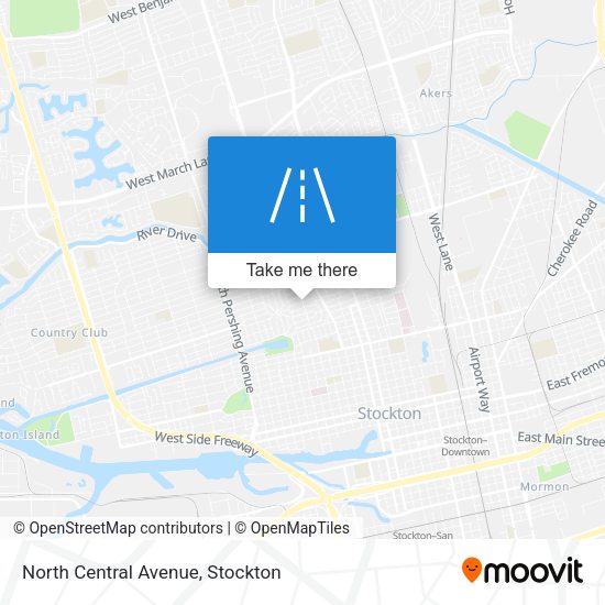 Mapa de North Central Avenue