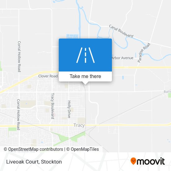 Mapa de Liveoak Court