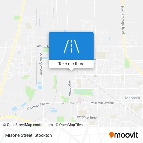 Mapa de Misone Street