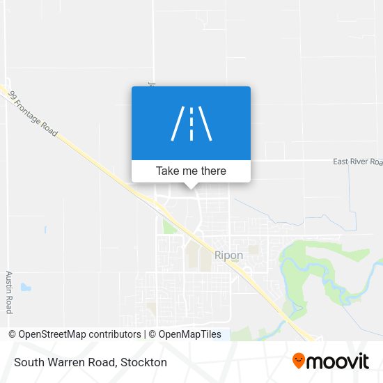 South Warren Road map