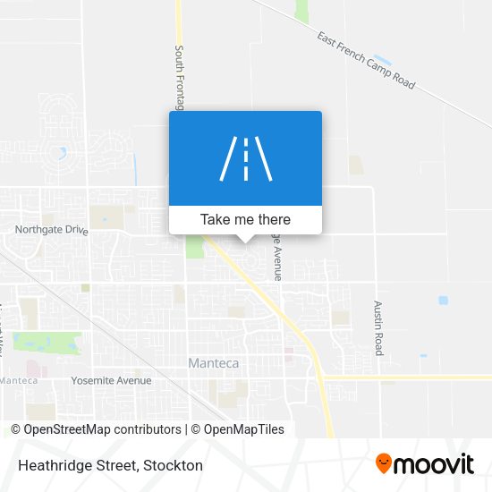 Heathridge Street map