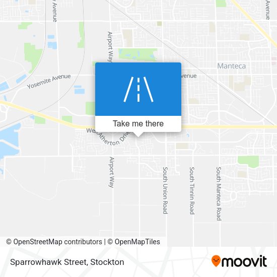 Mapa de Sparrowhawk Street