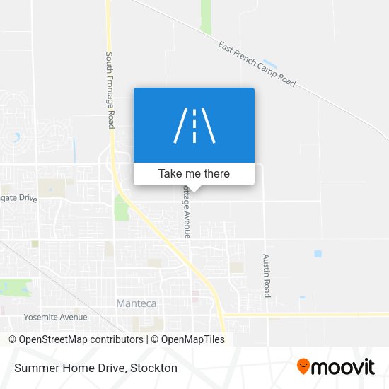Summer Home Drive map
