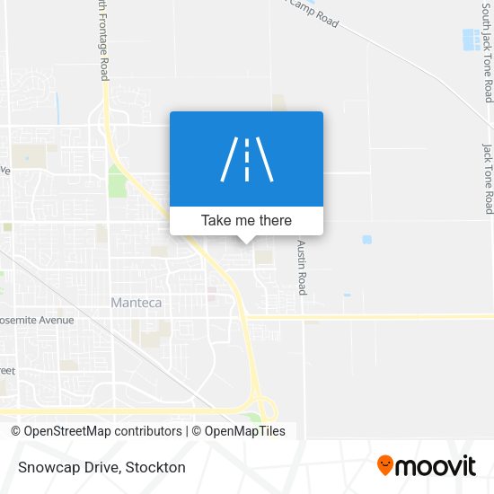 Mapa de Snowcap Drive