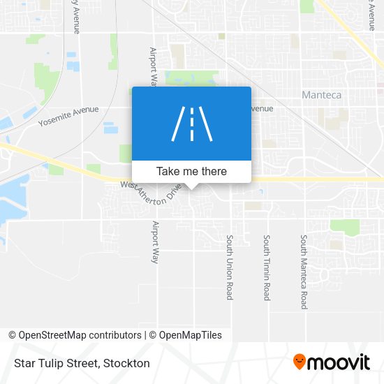 Star Tulip Street map