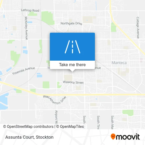 Assunta Court map