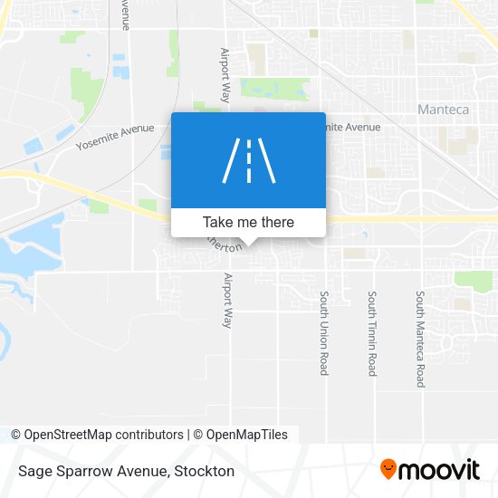 Sage Sparrow Avenue map