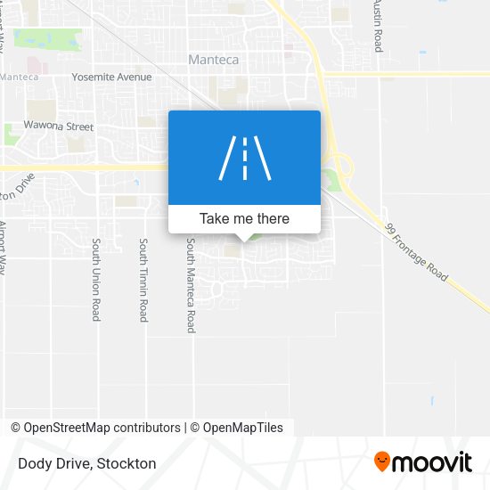 Mapa de Dody Drive