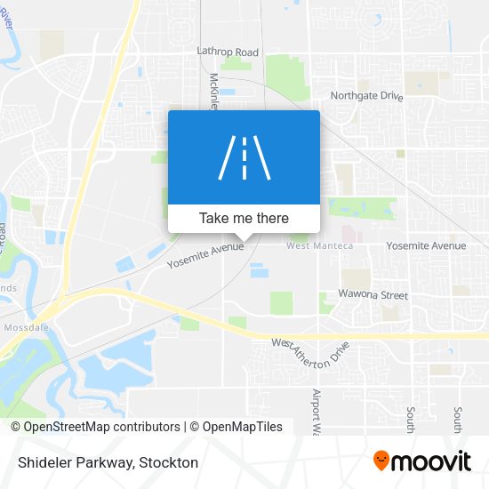 Mapa de Shideler Parkway