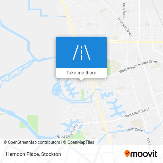 Mapa de Herndon Place